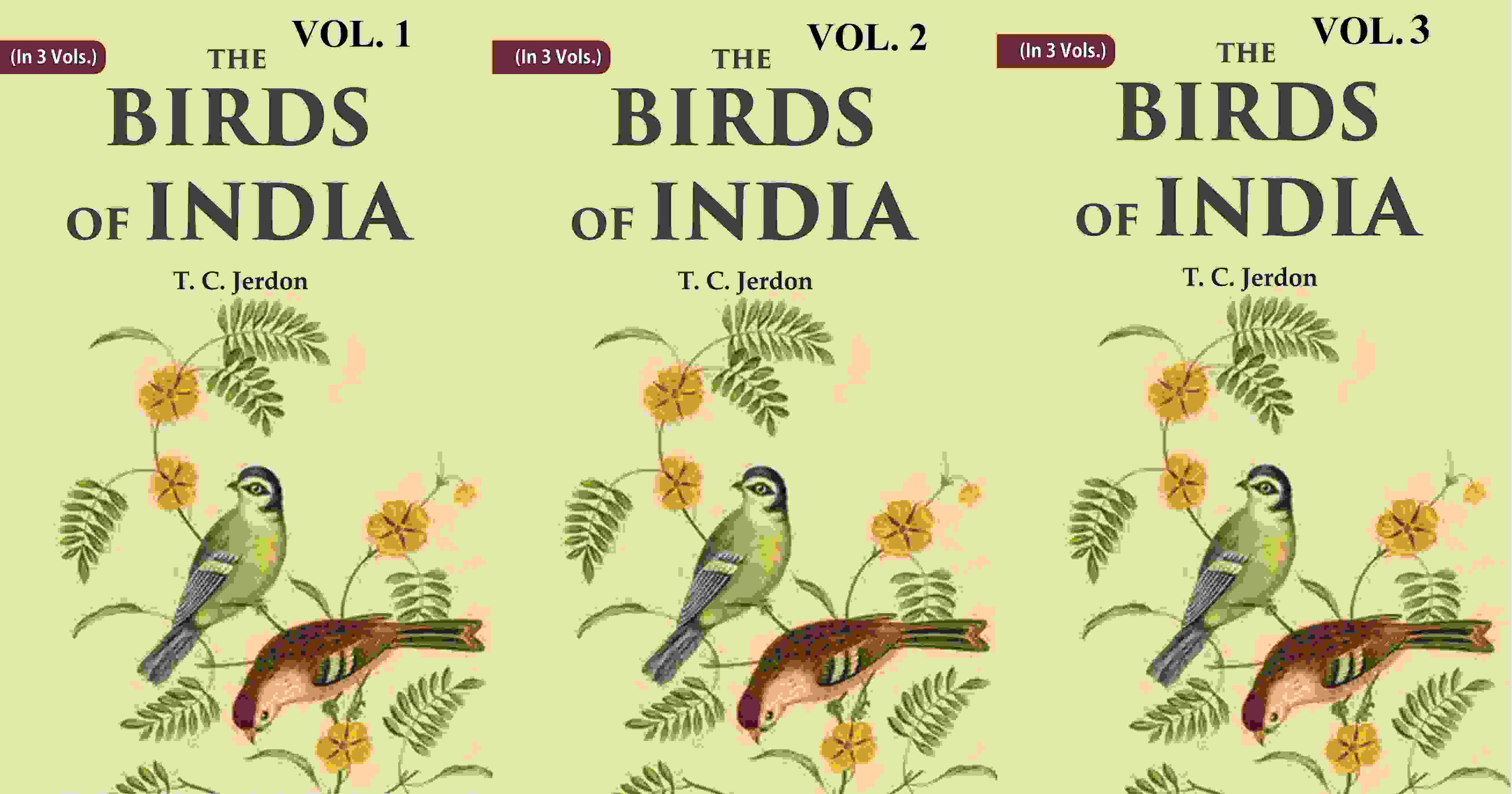 The Birds of India 3 vols. Set - Gyan Books - Distacart