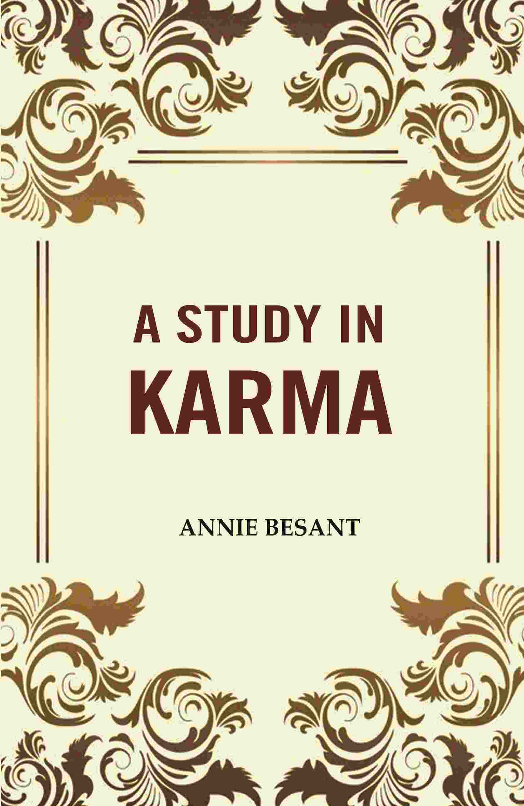 A Study in Karma - Gyan Books - Distacart