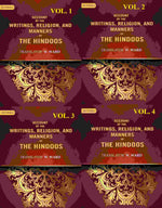 Thumbnail for Account of the Writings, Religion, and Manners, of the Hindoos 4 Vols. Set - Gyan Books - Distacart