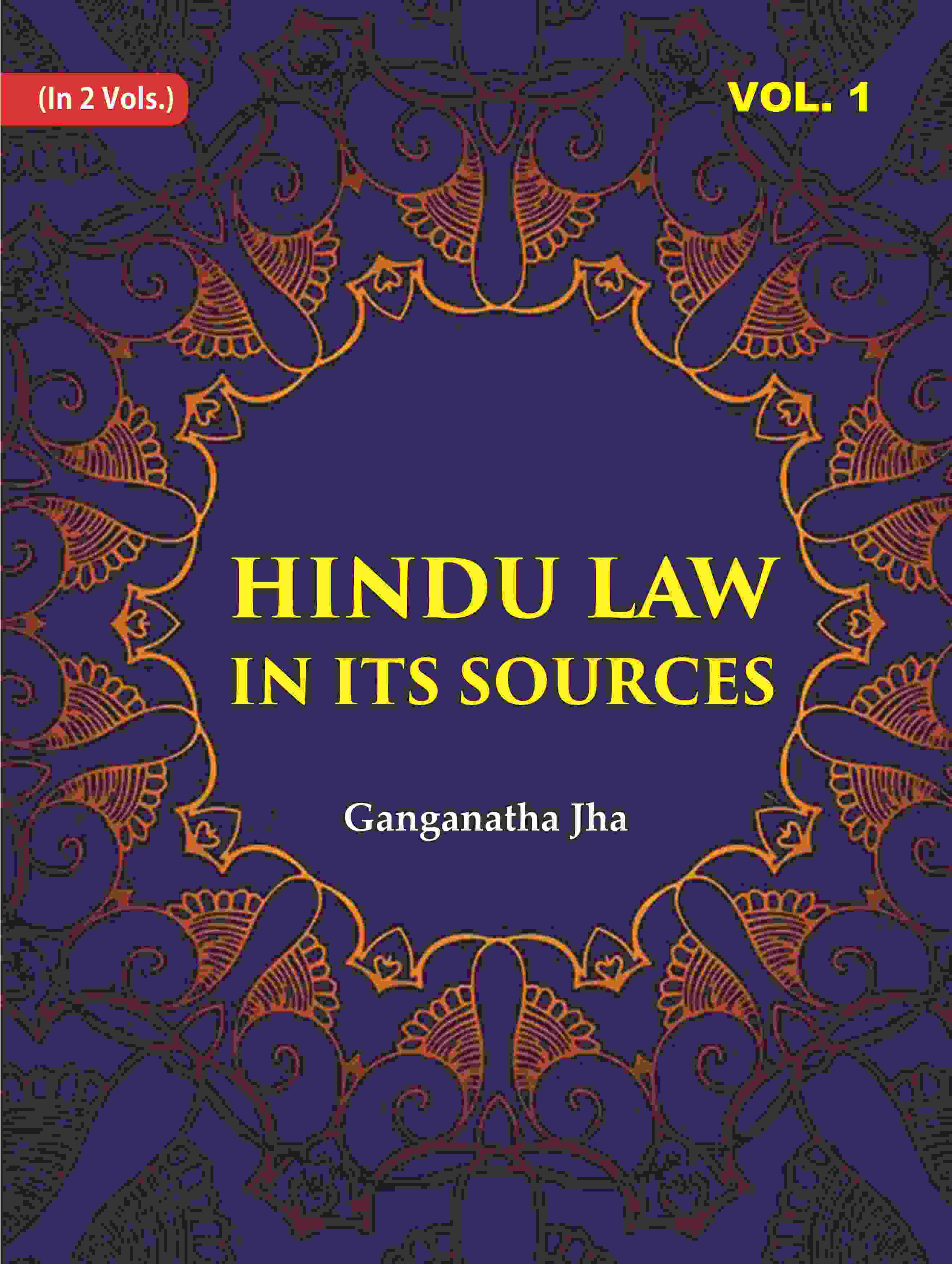 Hindu Law in its Sources 1st - Gyan Books - Distacart