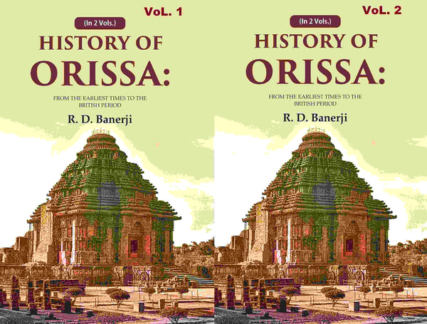 History of Orissa: From the Earliest Times to the British Period 2 Vols. Set - Gyan Books - Distacart