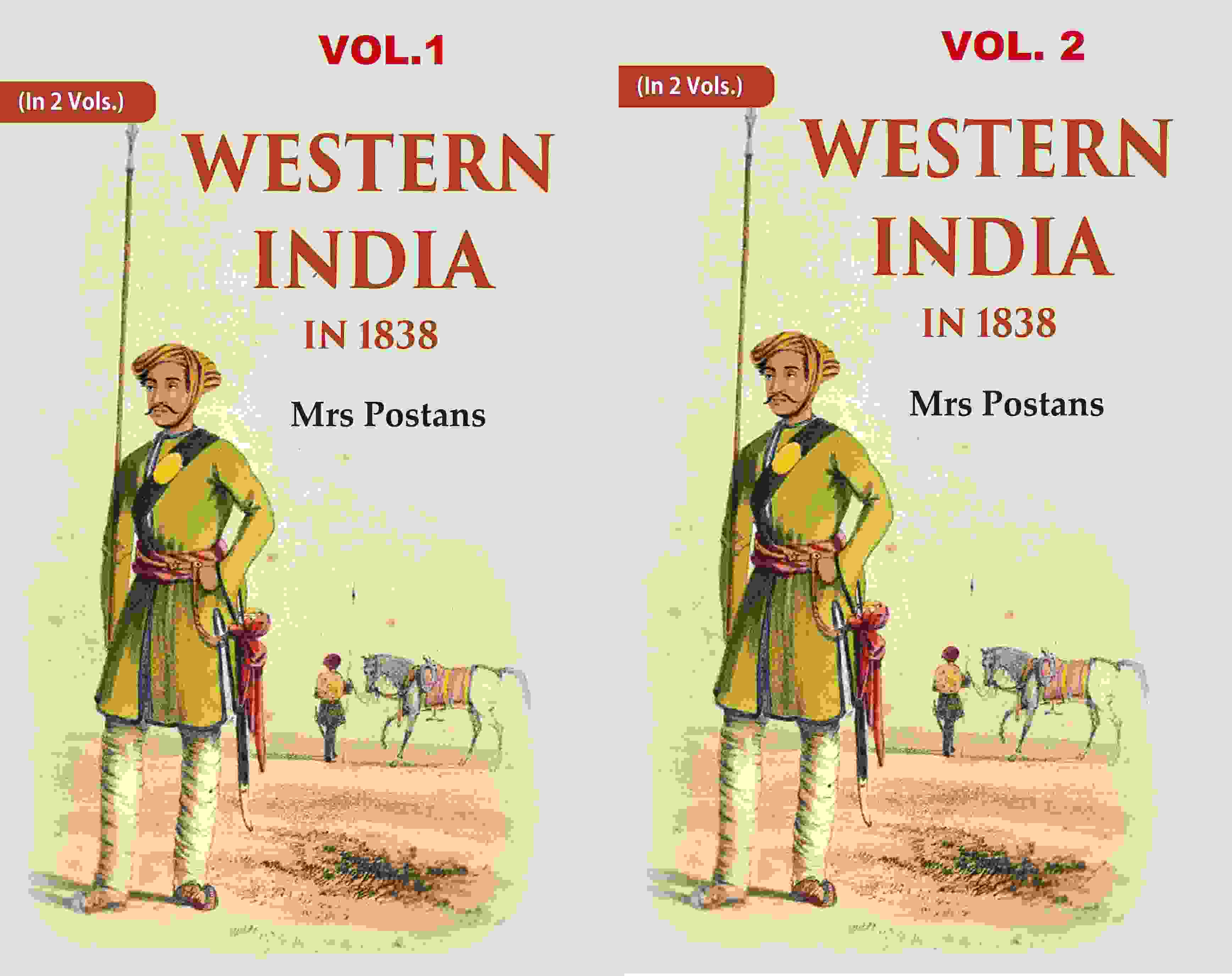 Western India in 1838 2 Vols. Set - Gyan Books - Distacart