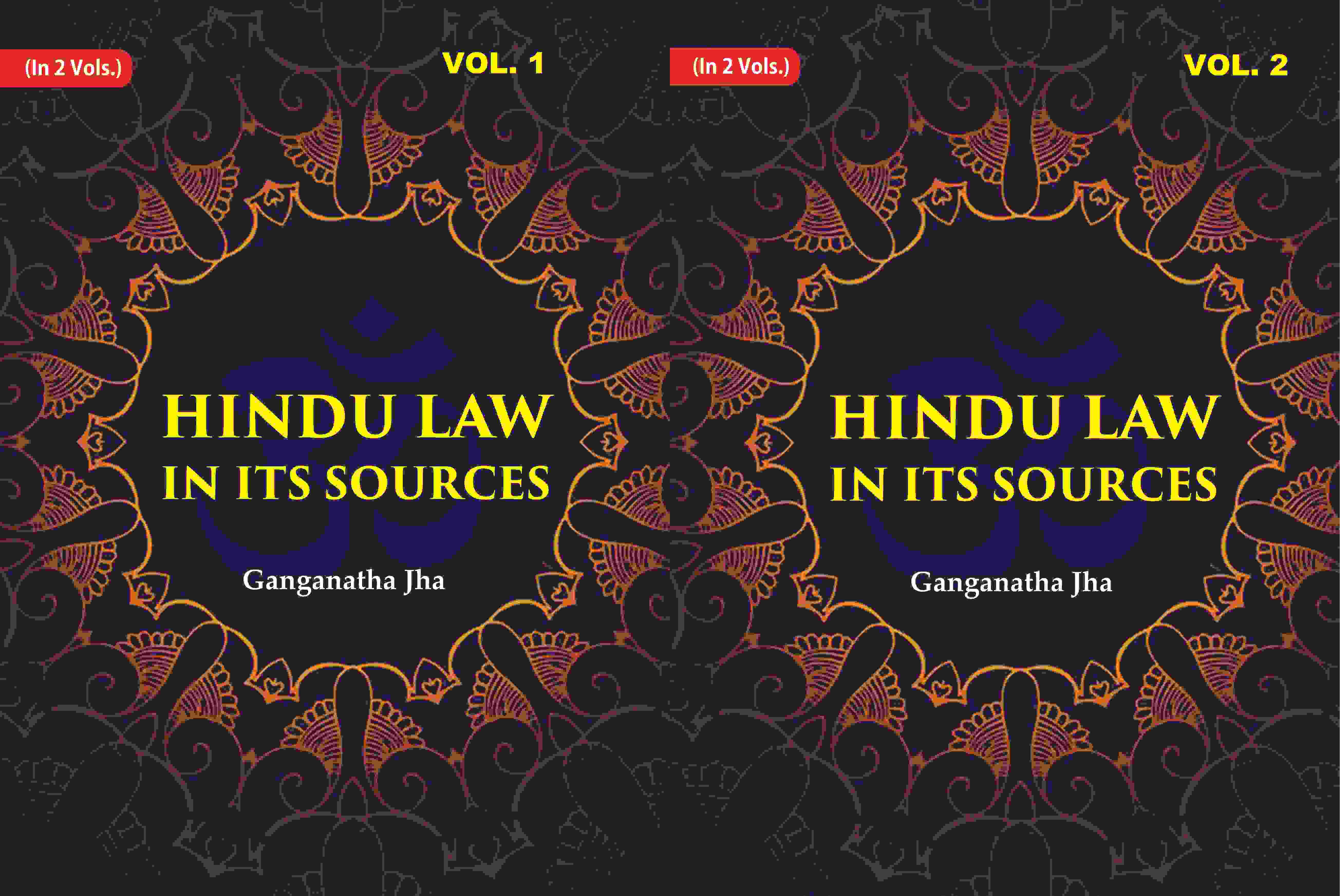 Hindu Law in its Sources 2 Vol. Set - Gyan Books - Distacart