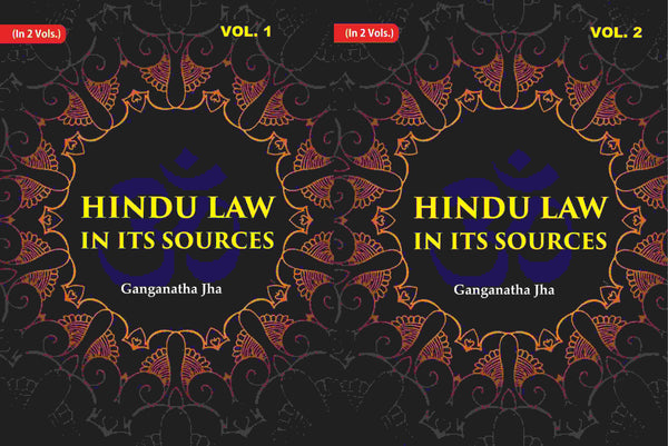 Hindu Law in its Sources 2 Vol. Set - Gyan Books - Distacart