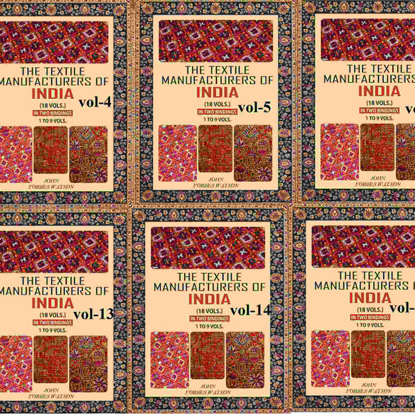 The Textile Manufacturers of India In Two Binding (Set) 1 To 9 Vol Or 10 to 18 vol - Gyan Books - Distacart