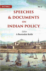 Thumbnail for Speeches & Documents on Indian Policy 2nd - Gyan Books