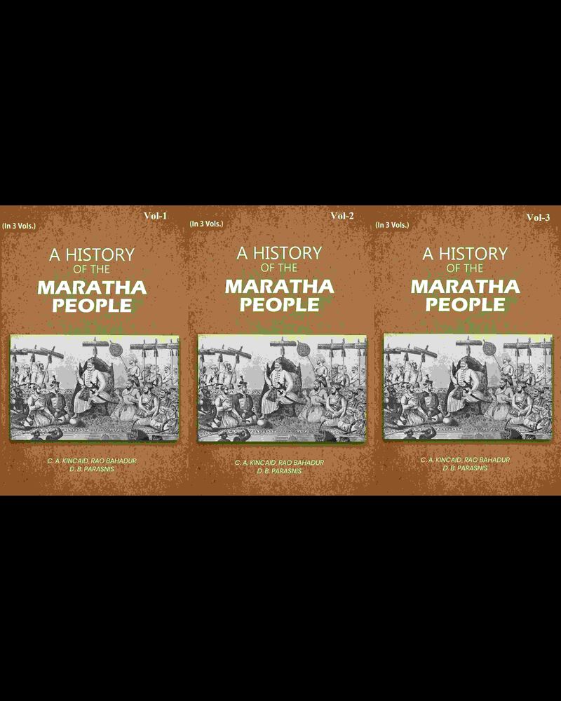 A History of the Maratha People 3 Vols. Set - Gyan Books - Distacart