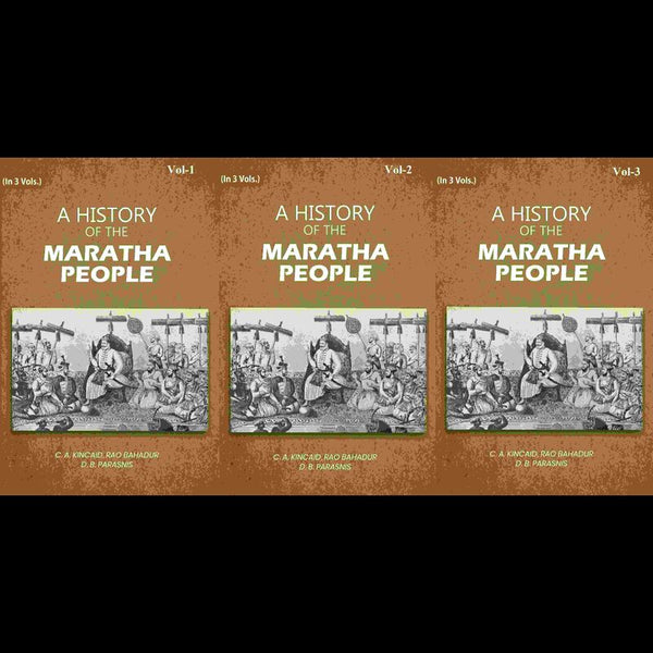 A History of the Maratha People 3 Vols. Set - Gyan Books - Distacart