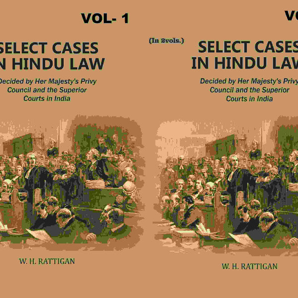 Select Cases in Hindu Law: Decided by Her Majesty's Privy Council and the Superior Courts in India 2 Vols. Set - Gyan Books - Distacart
