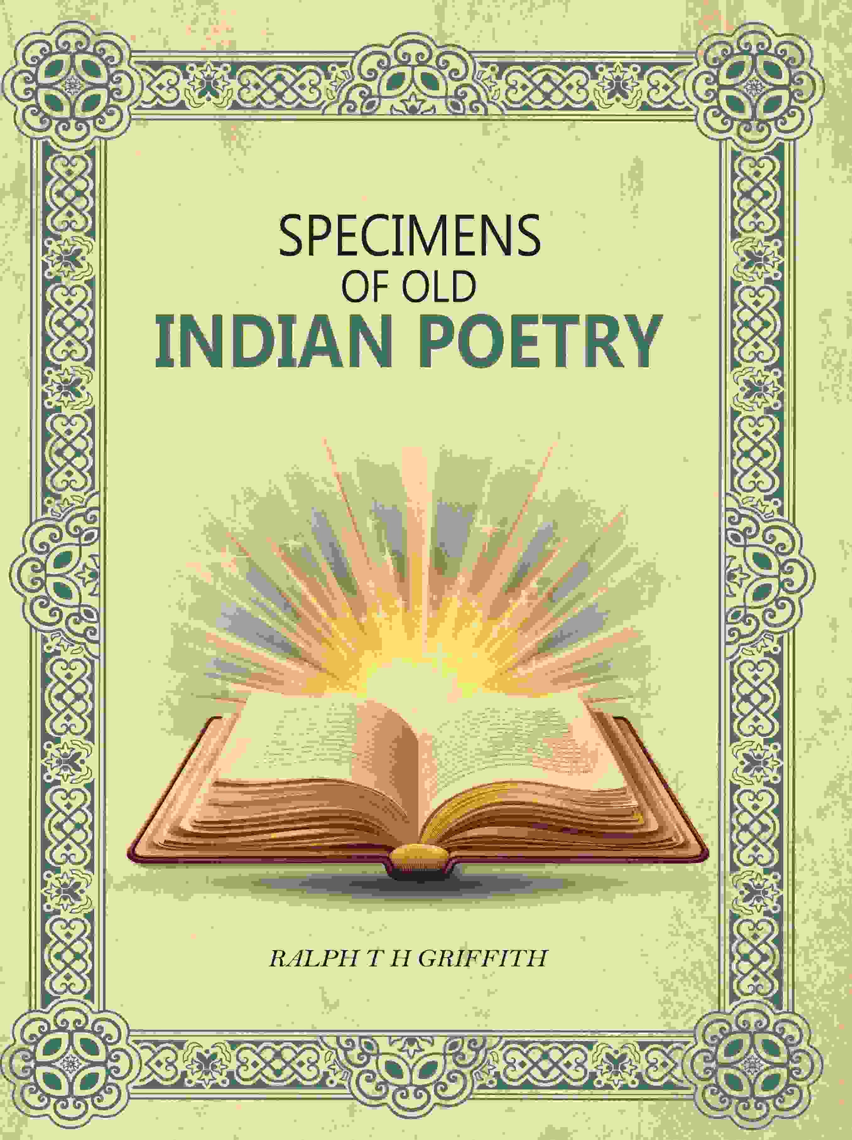Specimens Of Old Indian Poetry - Gyan Books - Distacart