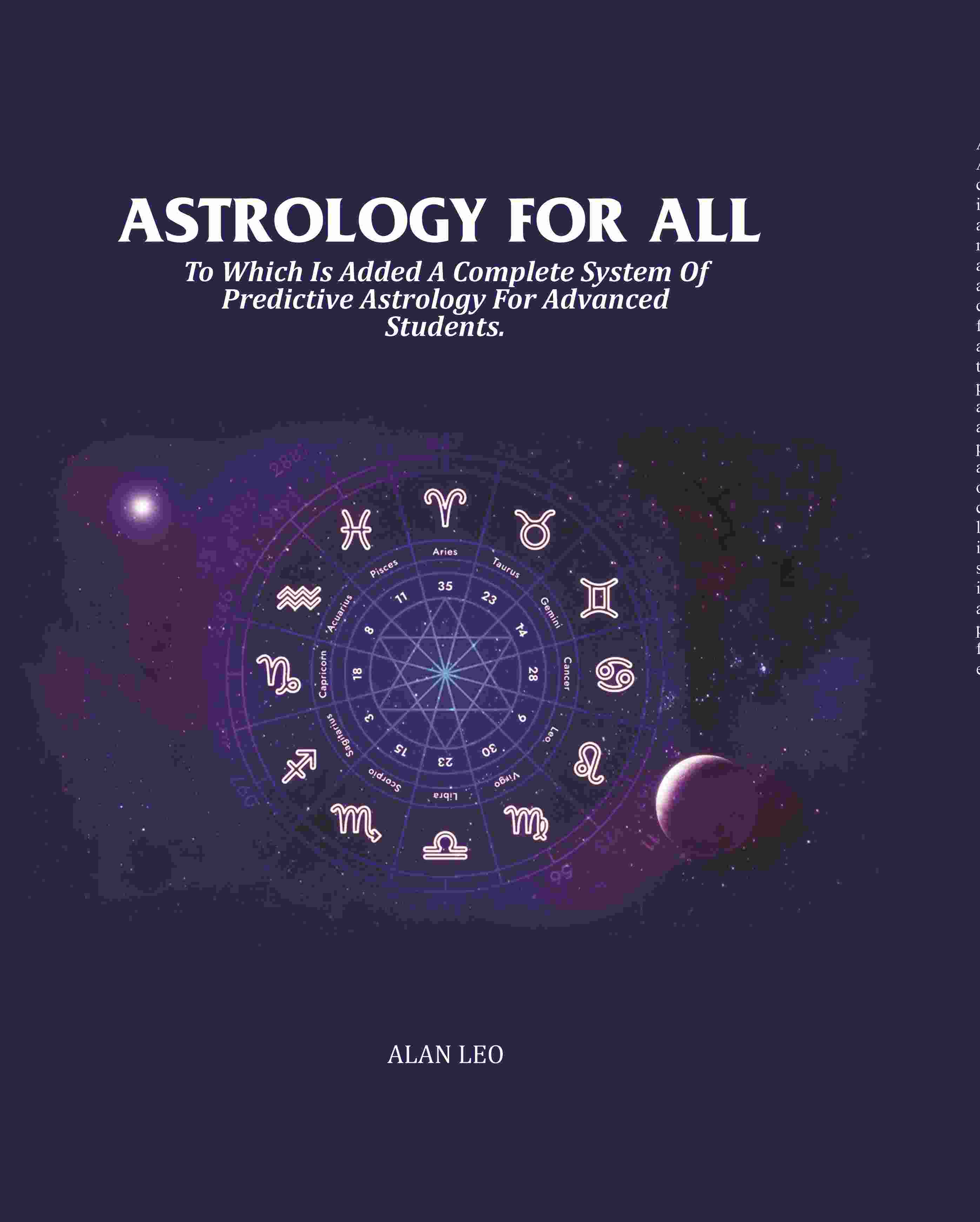 Astrology For All: To Which Is Added A Complete System Of Predictive Astrology For Advanced Students. - Gyan Books - Distacart