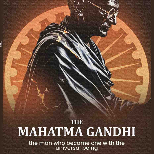The Mahatma Gandhi: the man who became one with the universal being - Gyan Books - Distacart