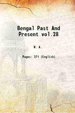 Thumbnail for Bengal Past And Present vol.28 - Gyan Books - Distacart