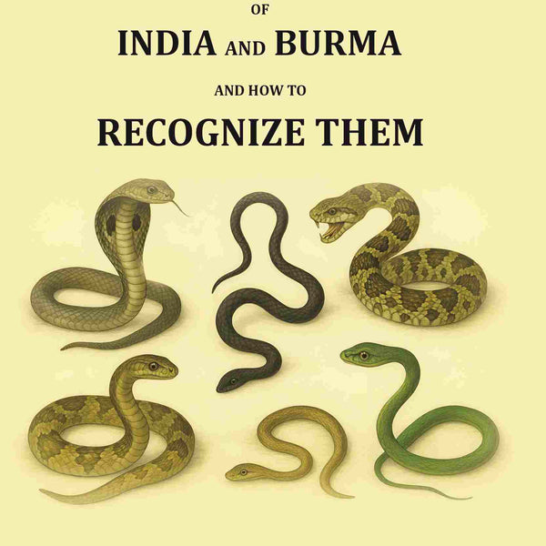 The Common Snakes of India and Burma and how to Recognize them - Gyan Books - Distacart