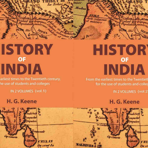 History of India: From the earliest times to the Twentieth century, for the use of students and colleges (2 Vols. Set) - Gyan Books - Distacart