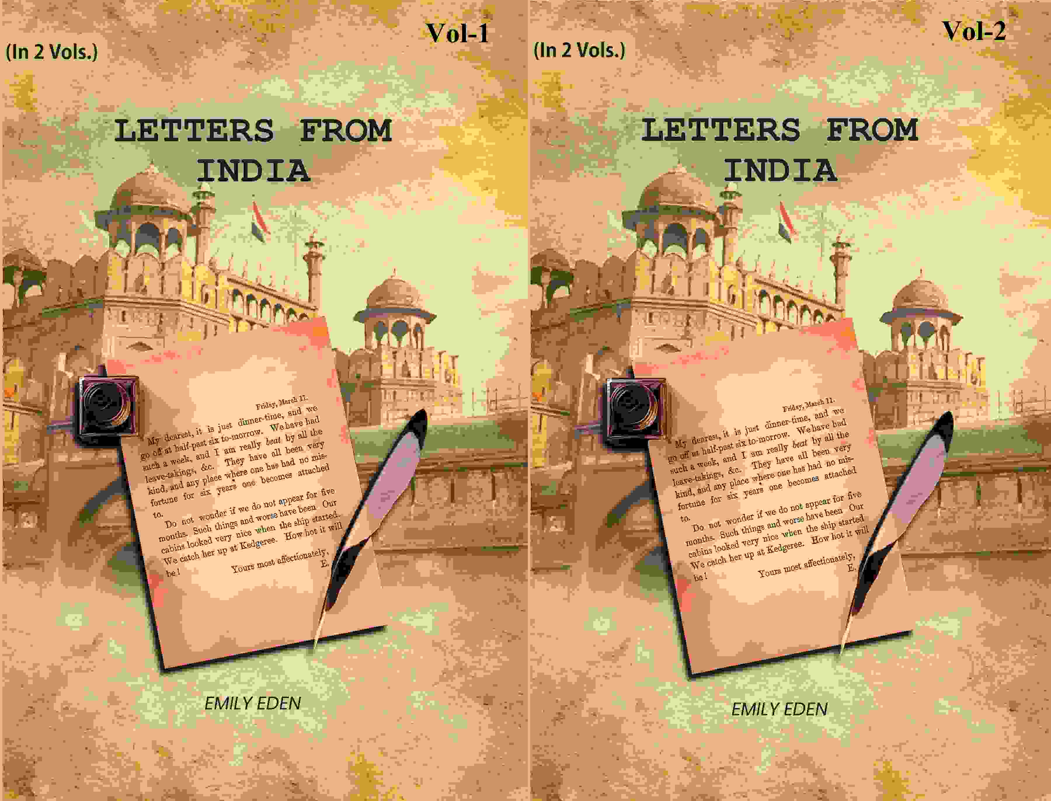 Letters From India (2 Vols. Set) - Gyan Books