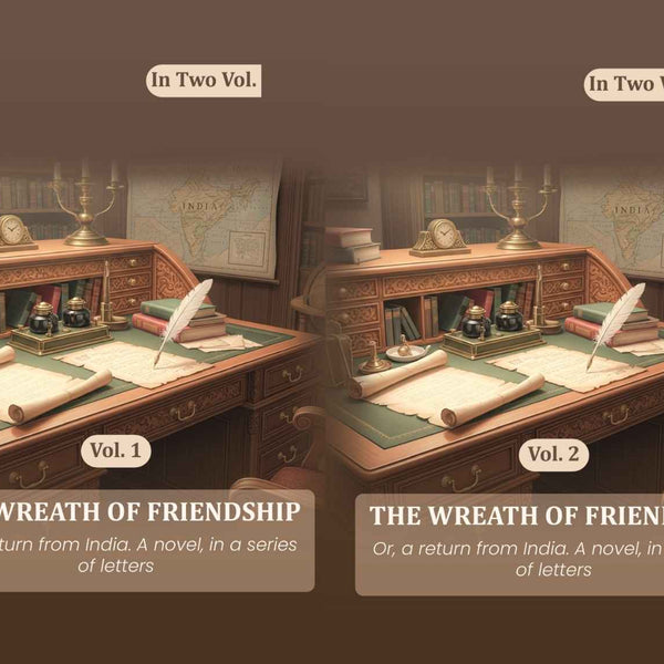 The wreath of friendship: Or, a return from India. A novel, in a series of letters (2 Vols. Set) - Gyan Books - Distacart