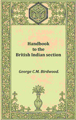 Thumbnail for Handbook to the British Indian section - Gyan Books