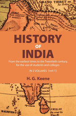 Thumbnail for History of India: From the earliest times to the Twentieth century, for the use of students and colleges (1st) - Gyan Books - Distacart