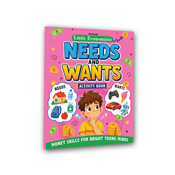 Dreamland Publications Little Economist: Wants and Needs- Financial Literacy Book for Kids Ages 7- 12 - Dista