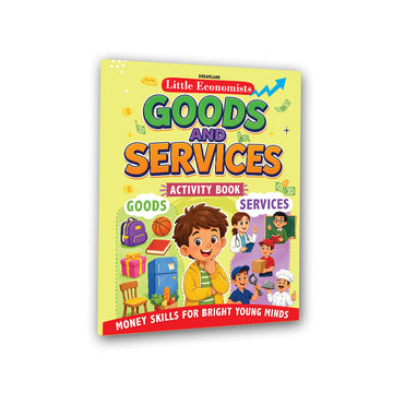Dreamland Publications Little Economist: Goods and Services- Financial Literacy Book for Kids Ages 7- 12 - Dista