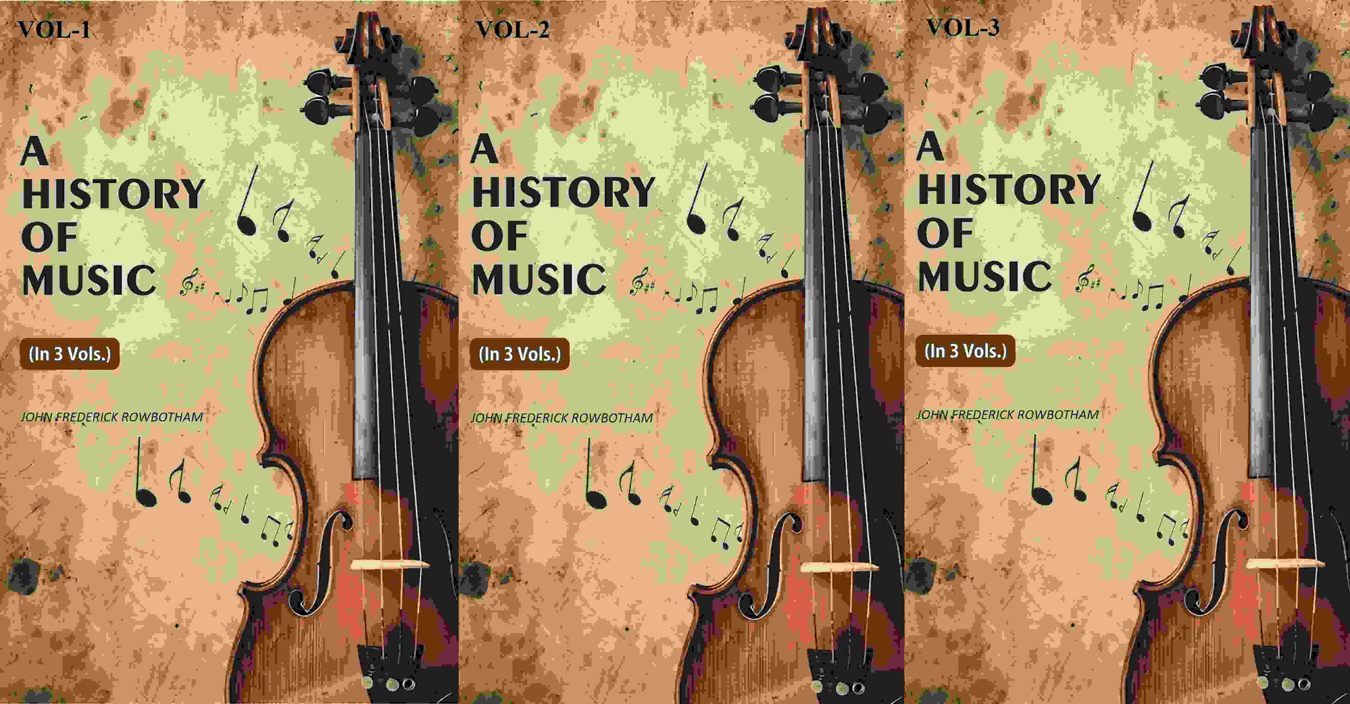 A History Of Music (3 Vols. Set) - Gyan Books - Distacart