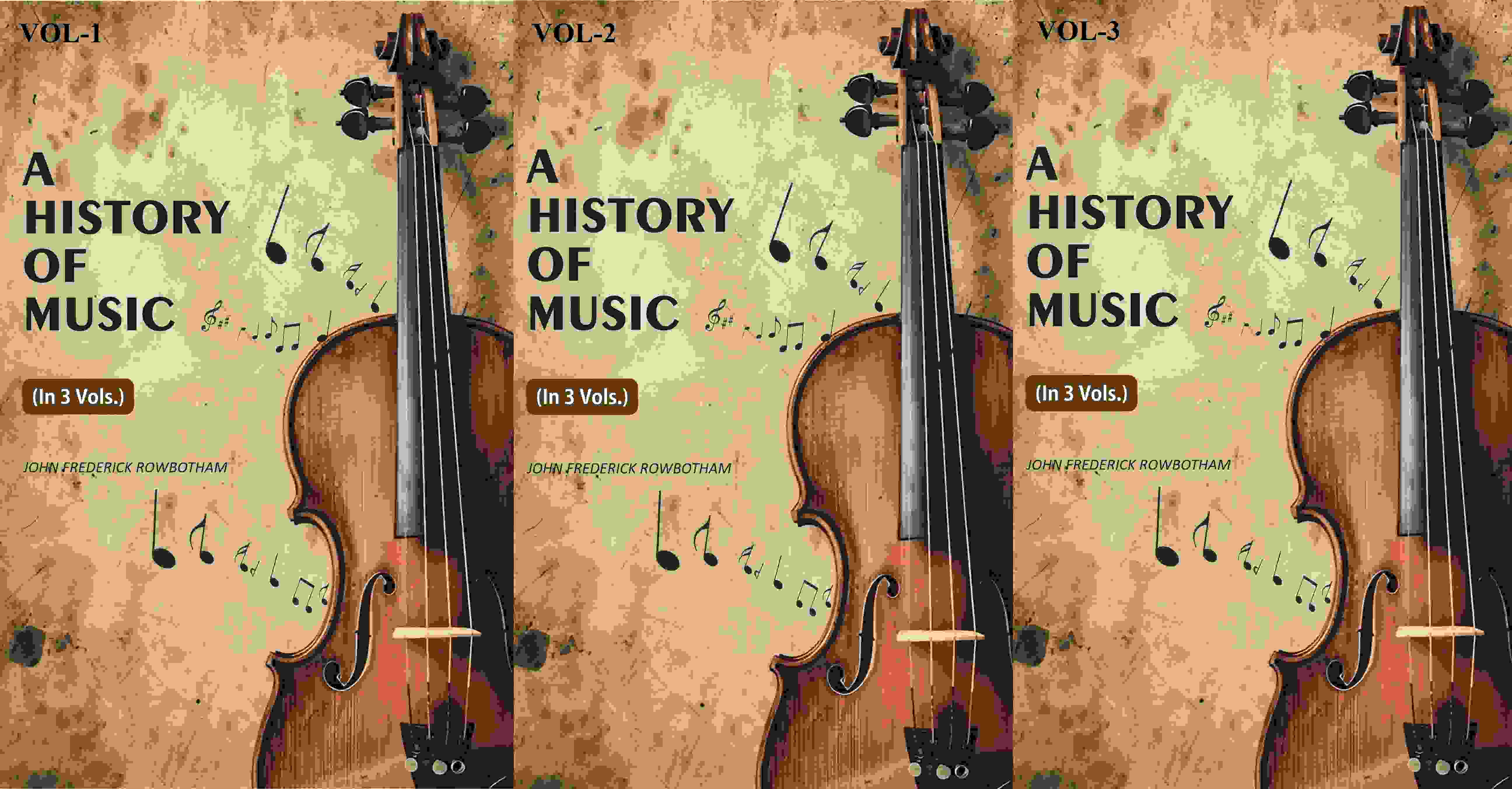 A History Of Music (3 Vols. Set) - Gyan Books - Distacart
