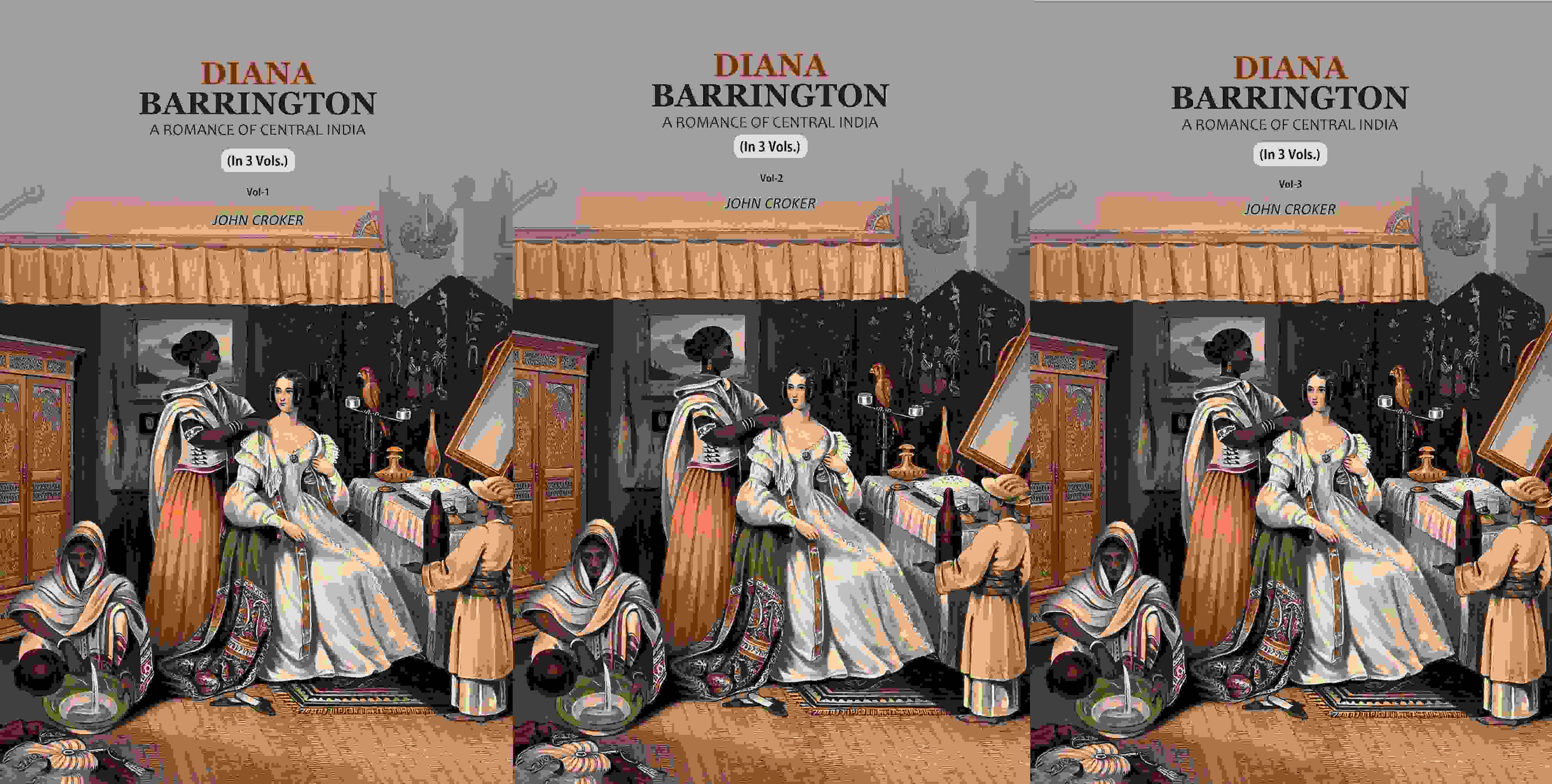 Diana Barrington: A Romance of Central India (3 Vols. Set) - Gyan Books - Distacart