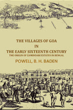 Thumbnail for The villages of Goa in the early sixteenth century: The Origin of Zamindari Estates in Bengal - Gyan Books - Distacart