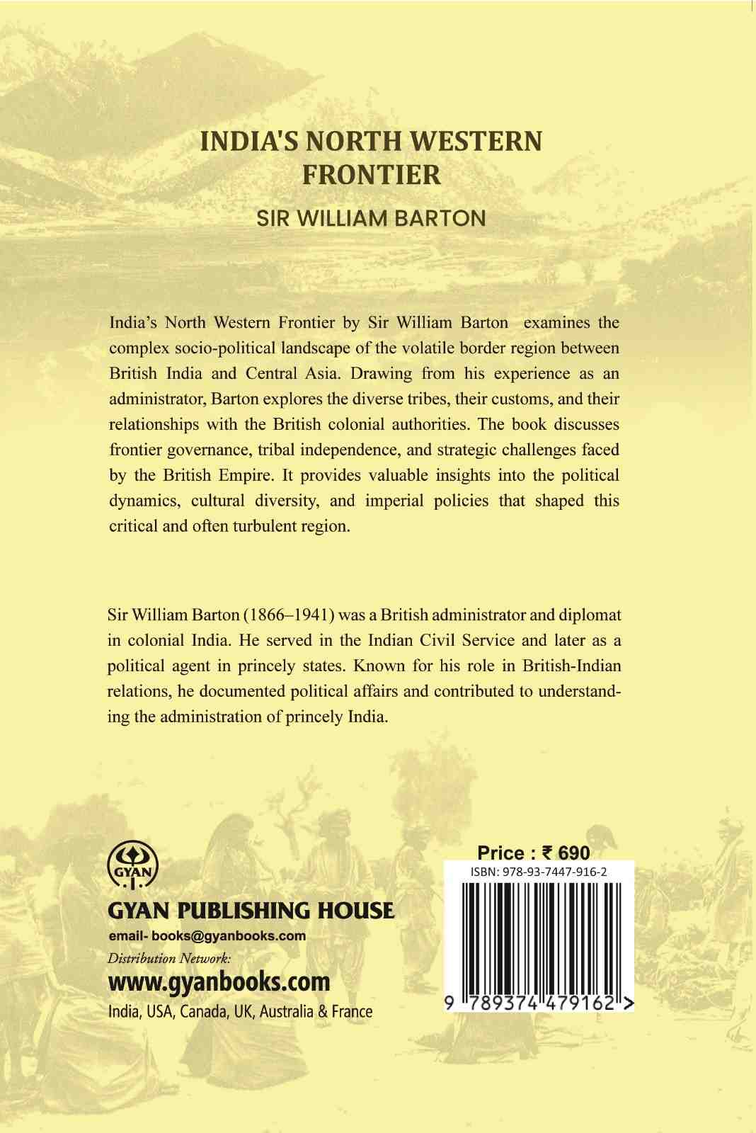 India's North Western Frontier - Gyan Books