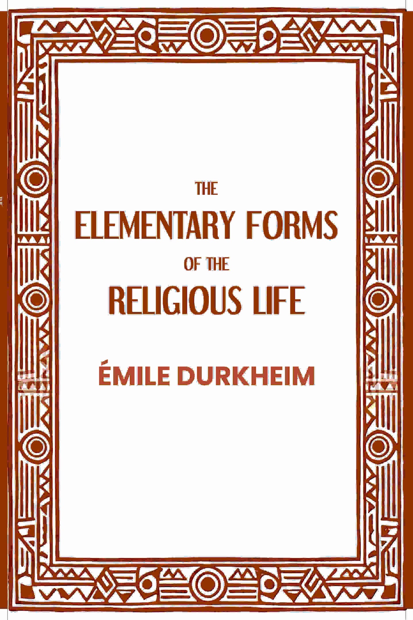 The Elementary Forms of the Religious Life - Gyan Books - Distacart