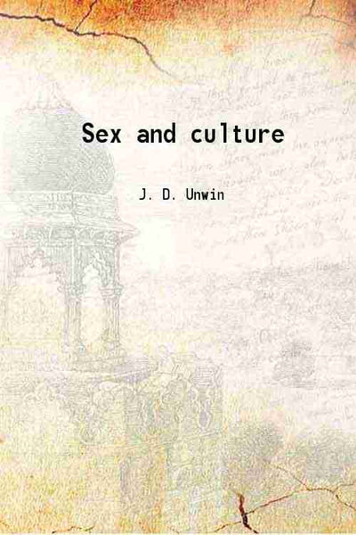Sex and culture - Gyan Books