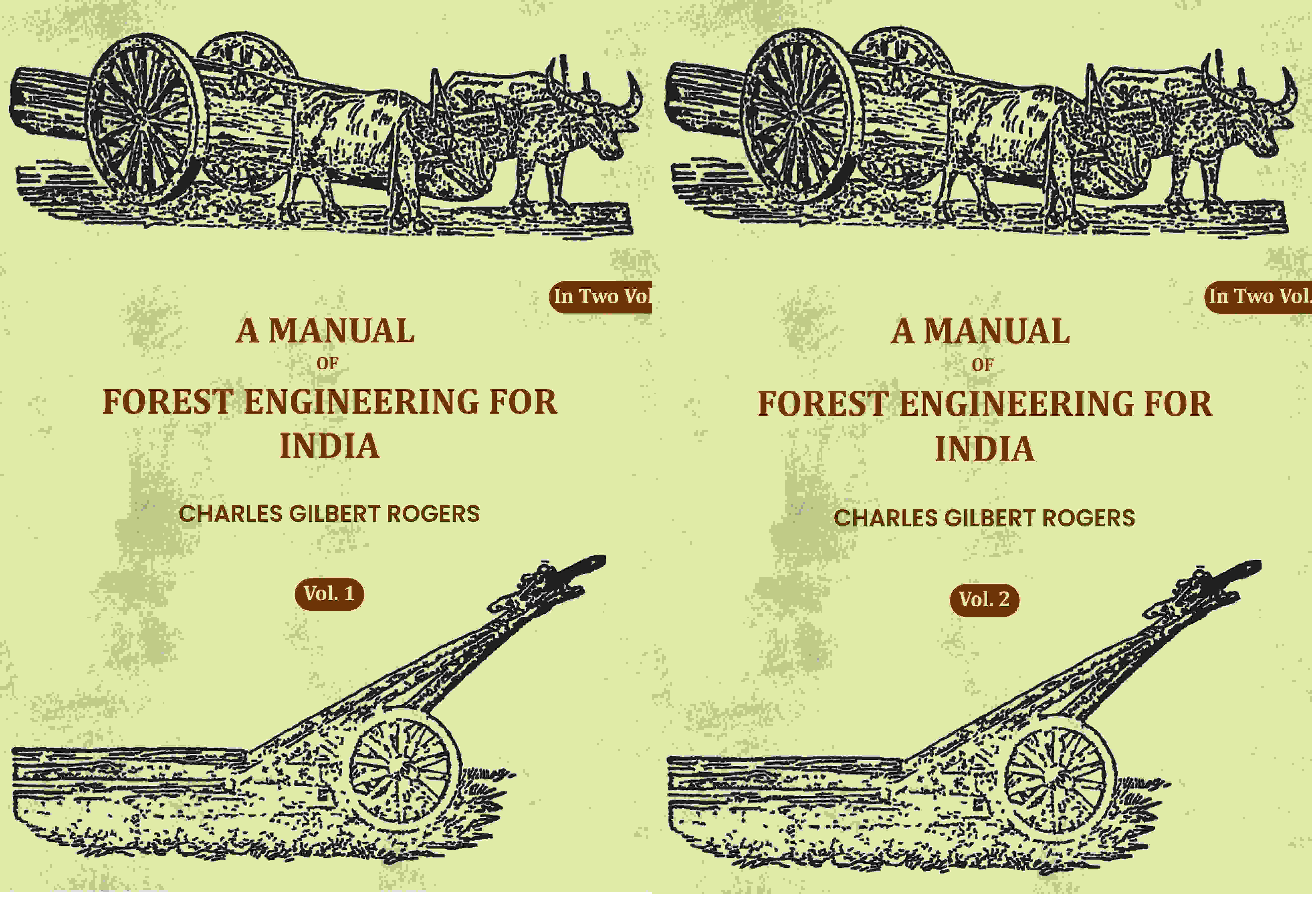 A Manual Of Forest Engineering For India (2 Vols. Set) - Gyan Books - Distacart