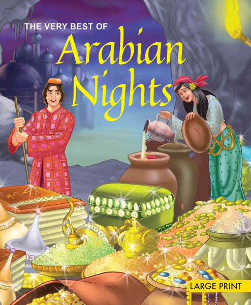The Very Best of Arabian Nights : Large Print (Binder) - Om Books