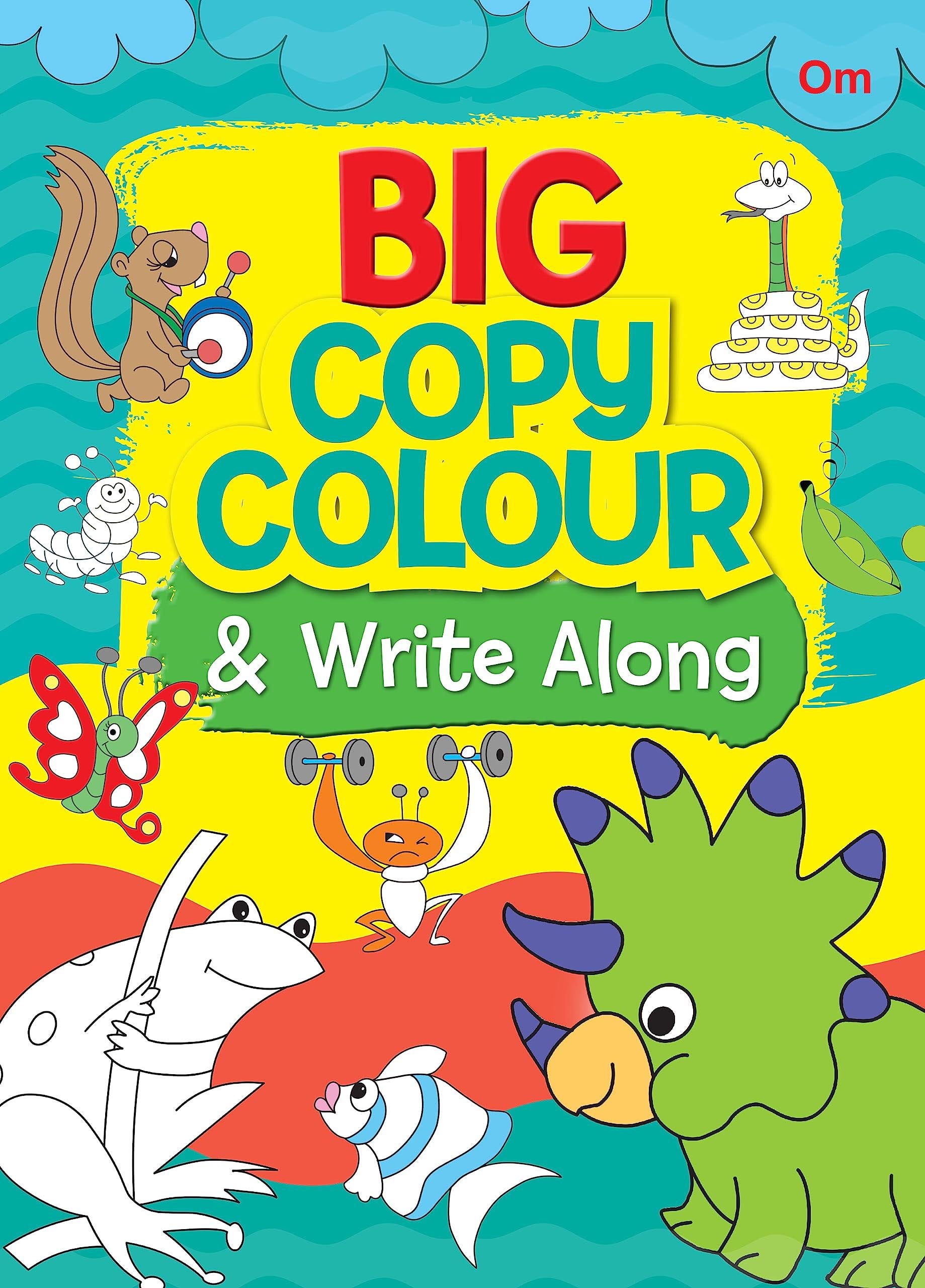 Big Copy Colour and Write Along - Om Books - Distacart