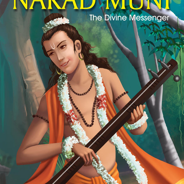 Narad Muni The Divine Messenger : Large Print - Om Books - Distacart