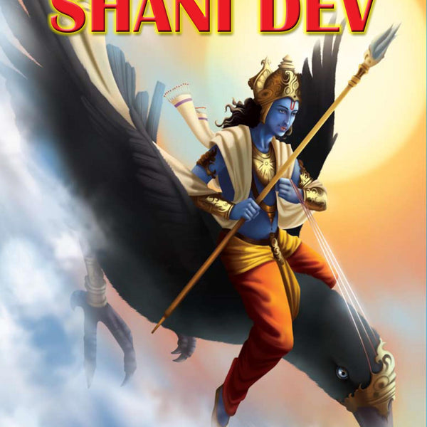 Shani Dev God of Justice : Large Print - Om Books - Distacart