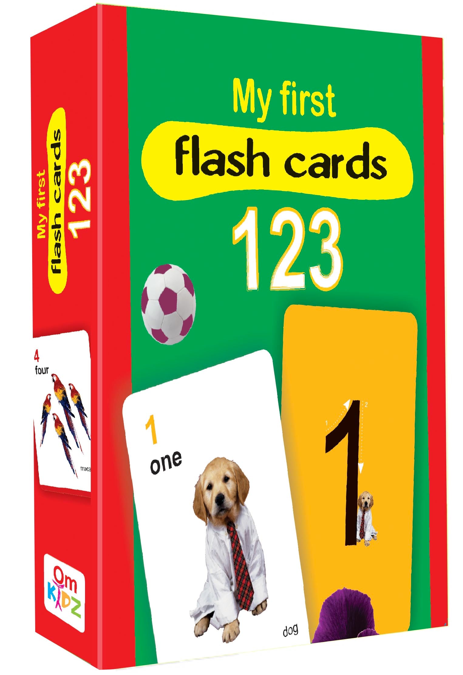 My First Flash Cards 123 - Om Books - Distacart