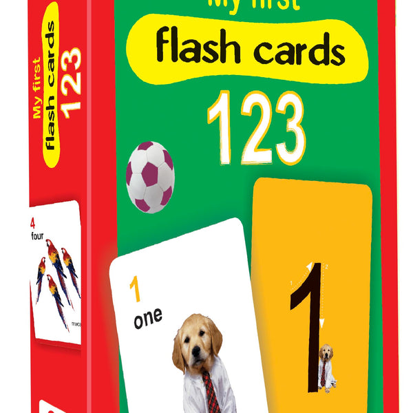 My First Flash Cards 123 - Om Books - Distacart