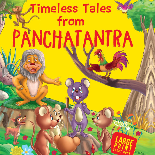 Timeless Tales from Panchatantra : Large Print - Om Books - Distacart
