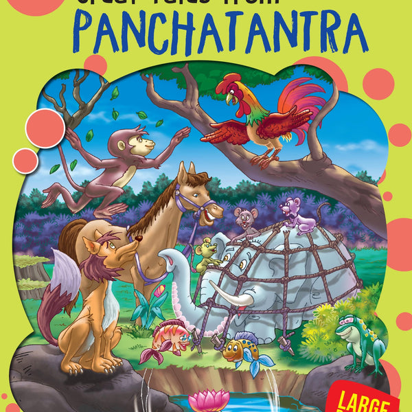 Great Tales from Panchatantra : Large Print (Binder) - Om Books - Distacart