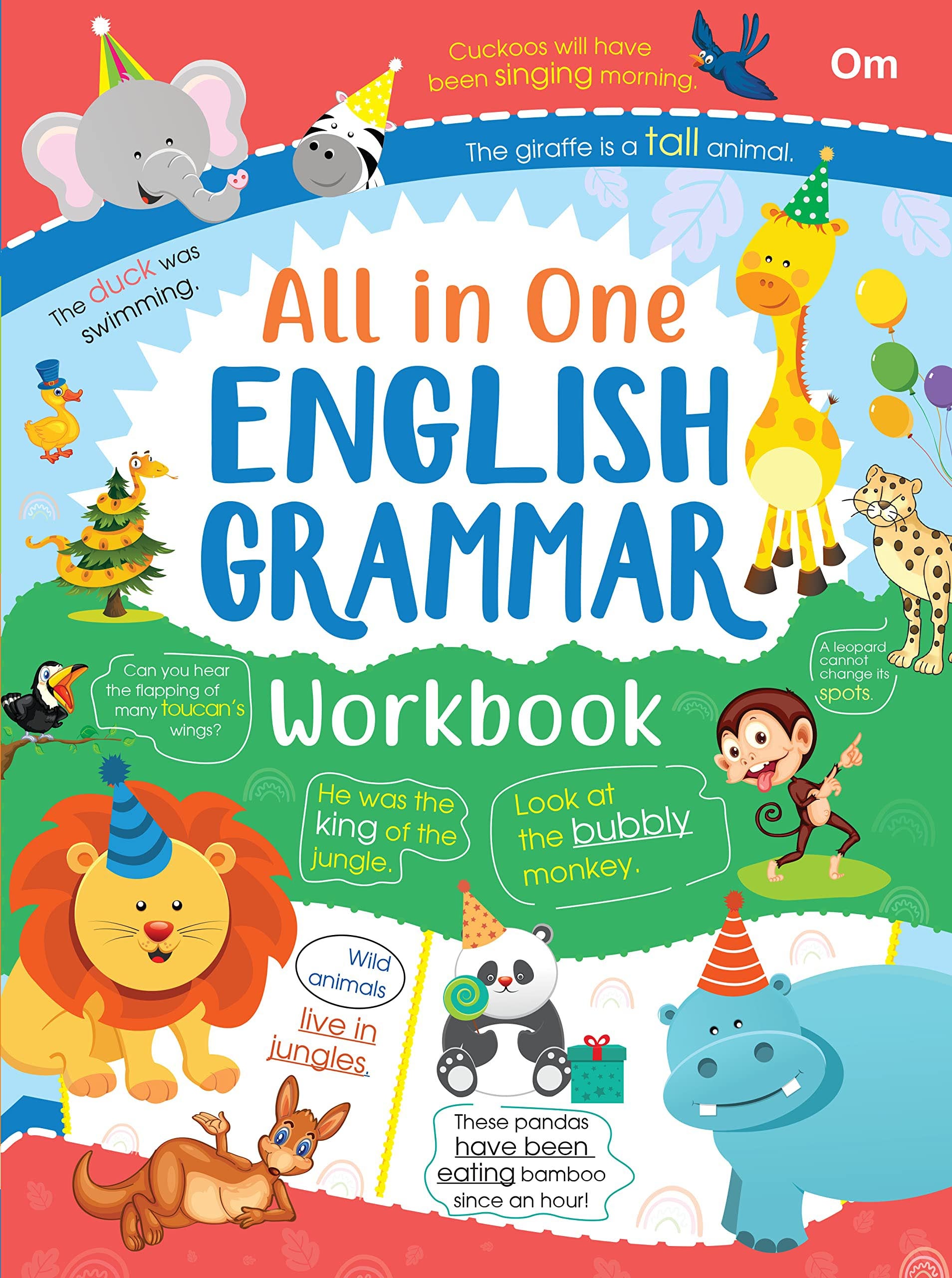 All in One English Graar Workbook (Binder) - Om Books - Distacart