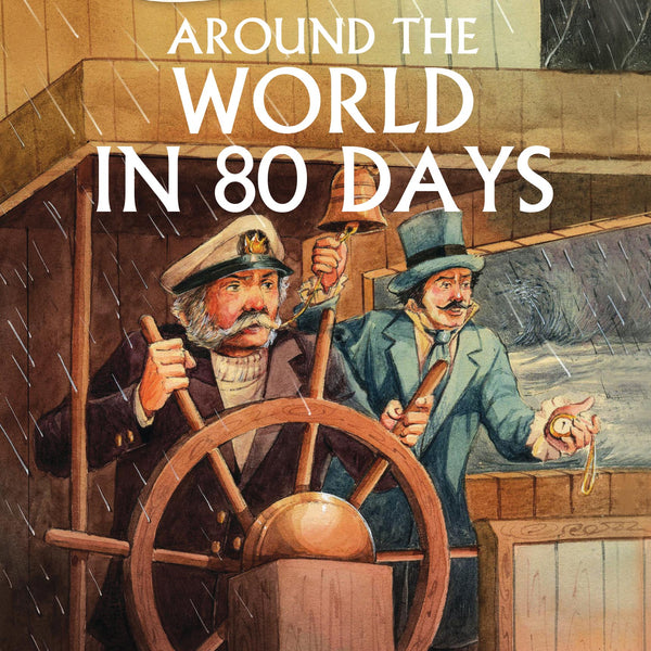 Around the World in 80 Days : Om Illustrated Classics - Om Books - Distacart