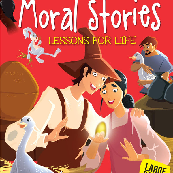 Moral Stories Lessons for Life : Large Print - Om Books - Distacart