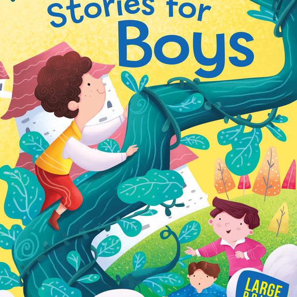 Stories for Boys : Large Print - Om Books - Distacart