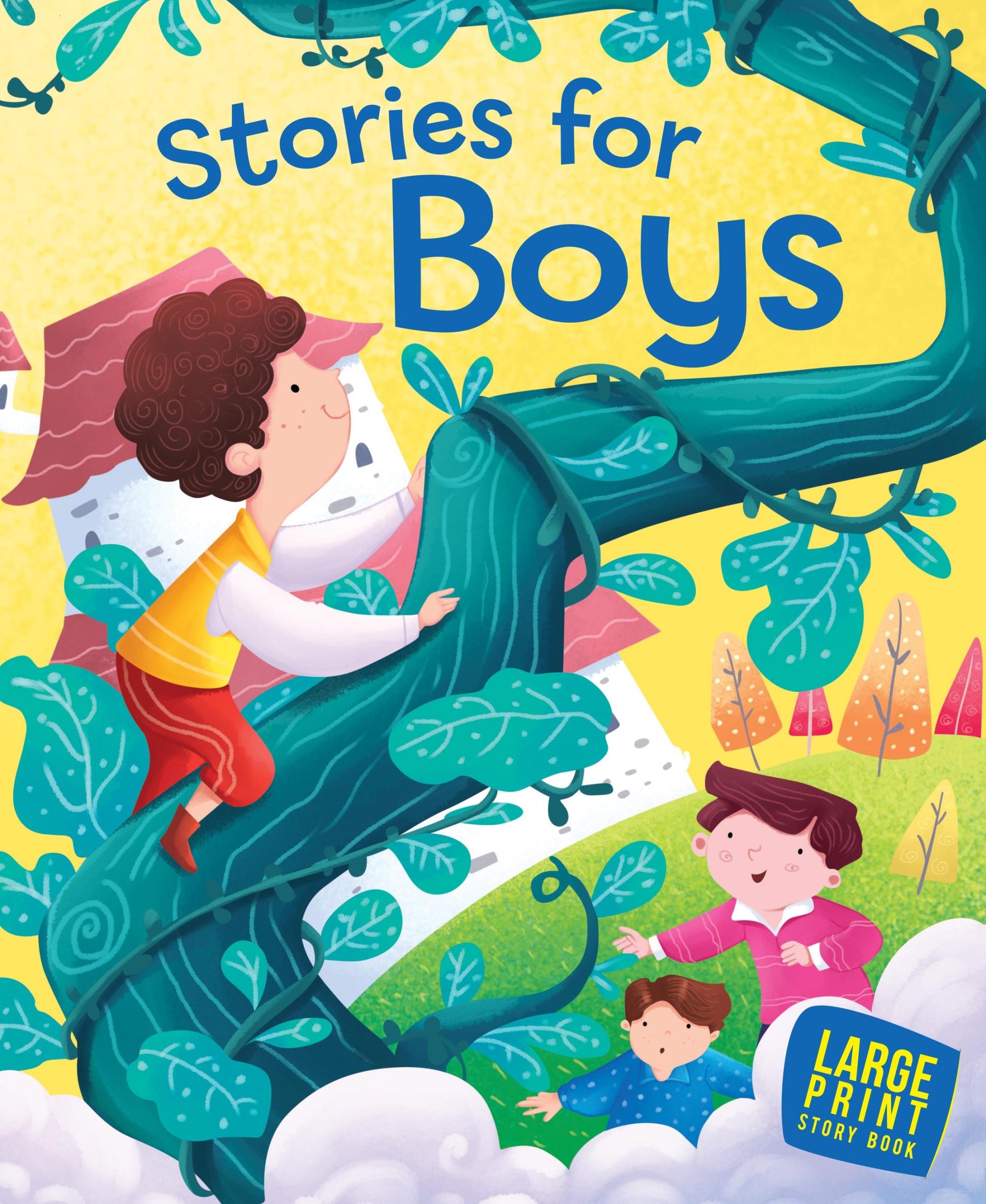 Stories for Boys : Large Print - Om Books - Distacart