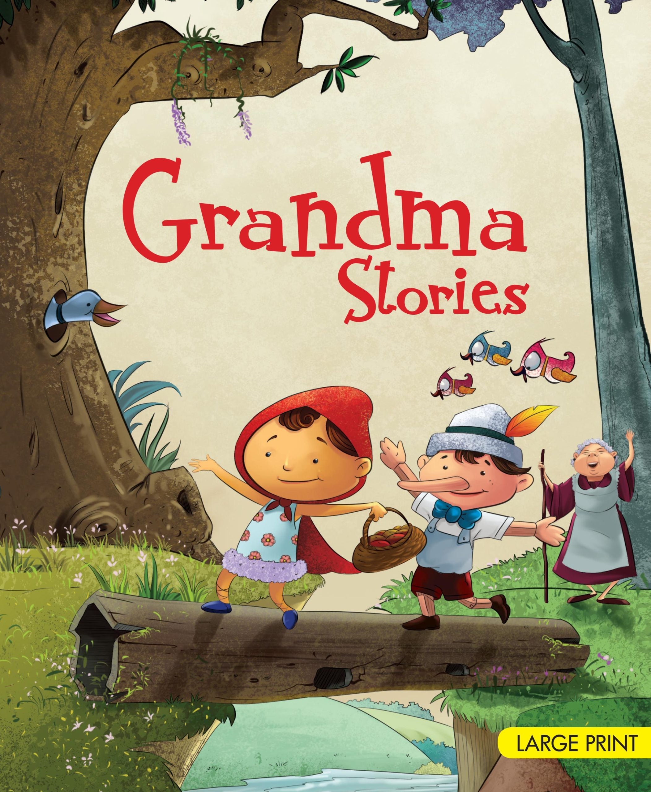 Grandma Stories : Large Print - Om Books - Distacart