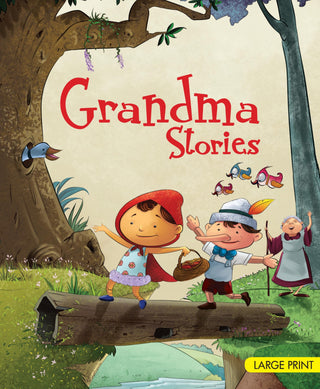 Grandma Stories : Large Print - Om Books