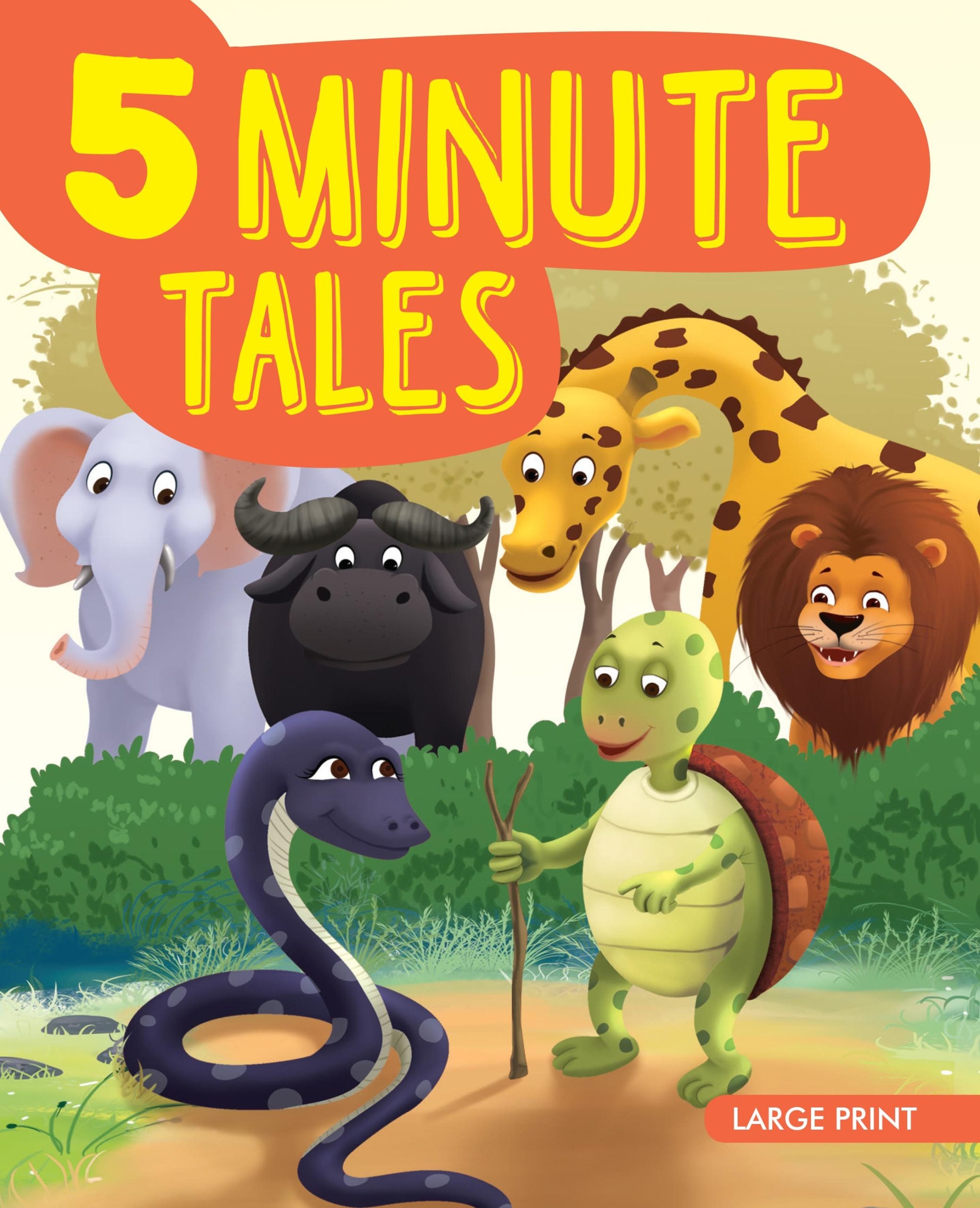 5 Minute Tales : Large Print - Om Books - Distacart
