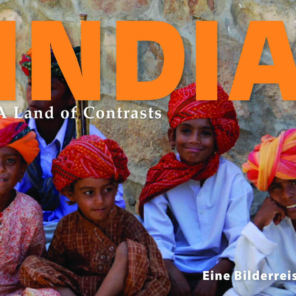 INDIA - A Land of Contrasts by Eine Bilderreise - Om Books - Distacart